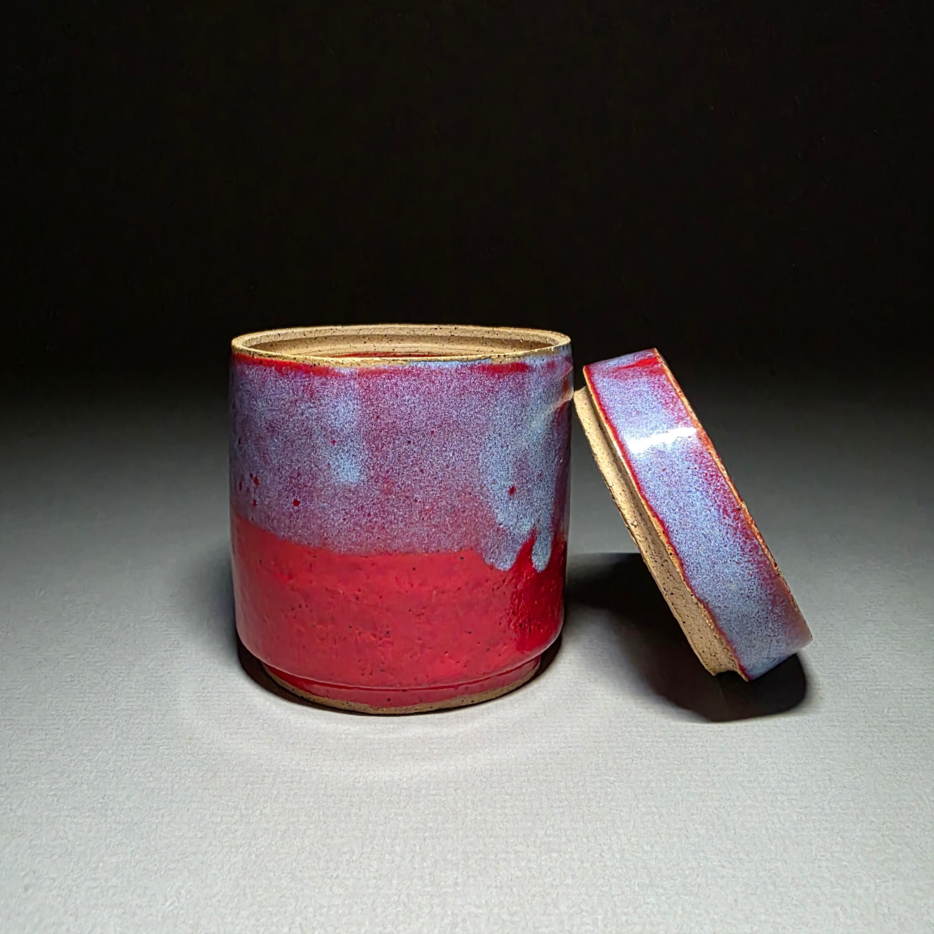 Trinket holder with functional lid